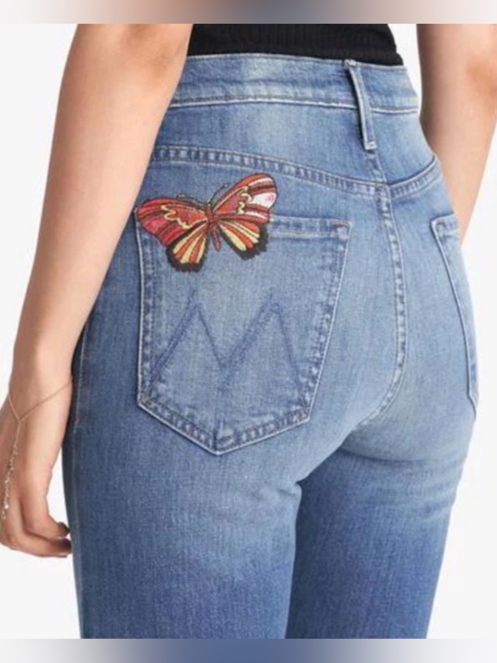 Mother Denim The Tripper in Wander Dust Cropped Bootcut Size 27 - Picture 3 of 11